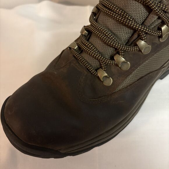 Timberland GORE-TEX Boots Women’s Brown Leather Outdoor Hiking Performance, sz 9 - Picture 13 of 16